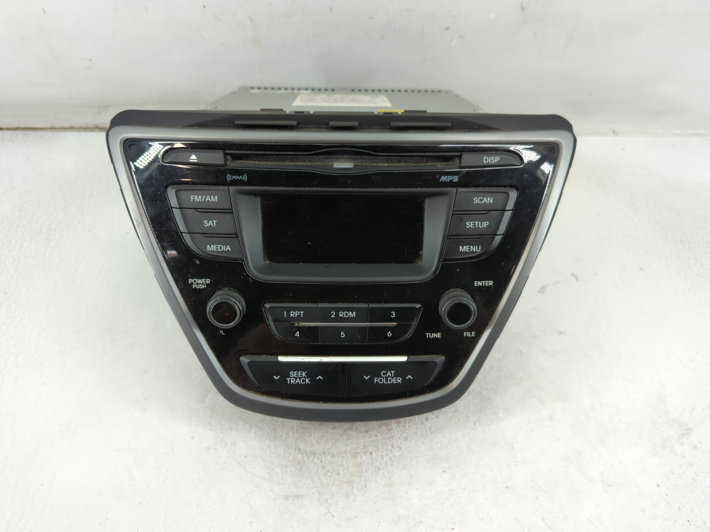 2014-2016 Hyundai Elantra Radio AM FM Cd Player Receiver Replacement P/N:96170-3X156GU Fits Fits 2014 2015 2016 OEM Used Aut
