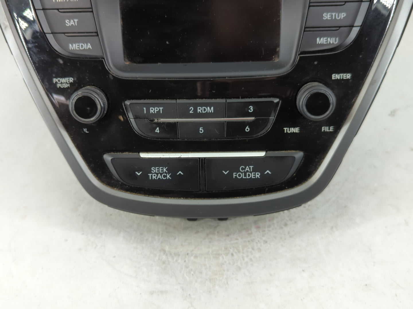 2014-2016 Hyundai Elantra Radio AM FM Cd Player Receiver Replacement P/N:96170-3X156GU Fits Fits 2014 2015 2016 OEM Used Aut