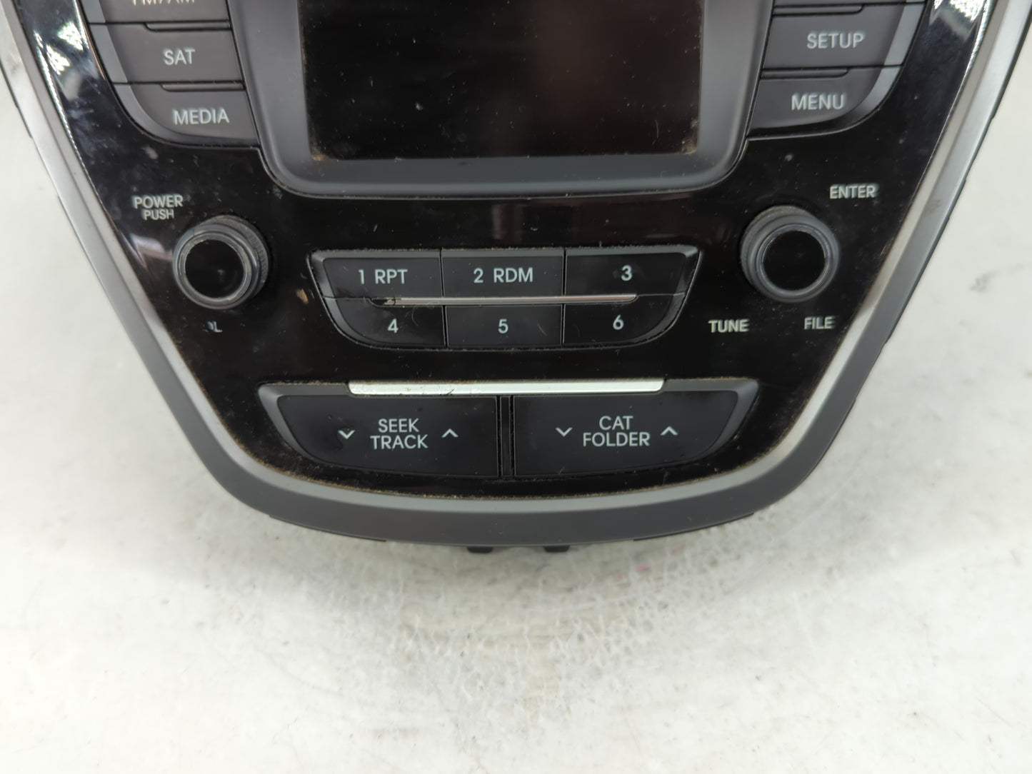 2014-2016 Hyundai Elantra Radio AM FM Cd Player Receiver Replacement P/N:96170-3X156GU Fits Fits 2014 2015 2016 OEM Used Aut