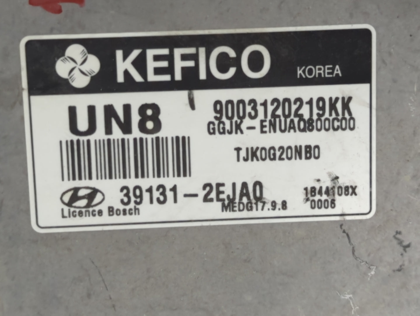2014 Hyundai Elantra Coupe PCM Engine Control Computer ECU ECM PCU OEM P/N:39131-2EJA0 Fits Fits 2015 OEM Used Auto Parts - 