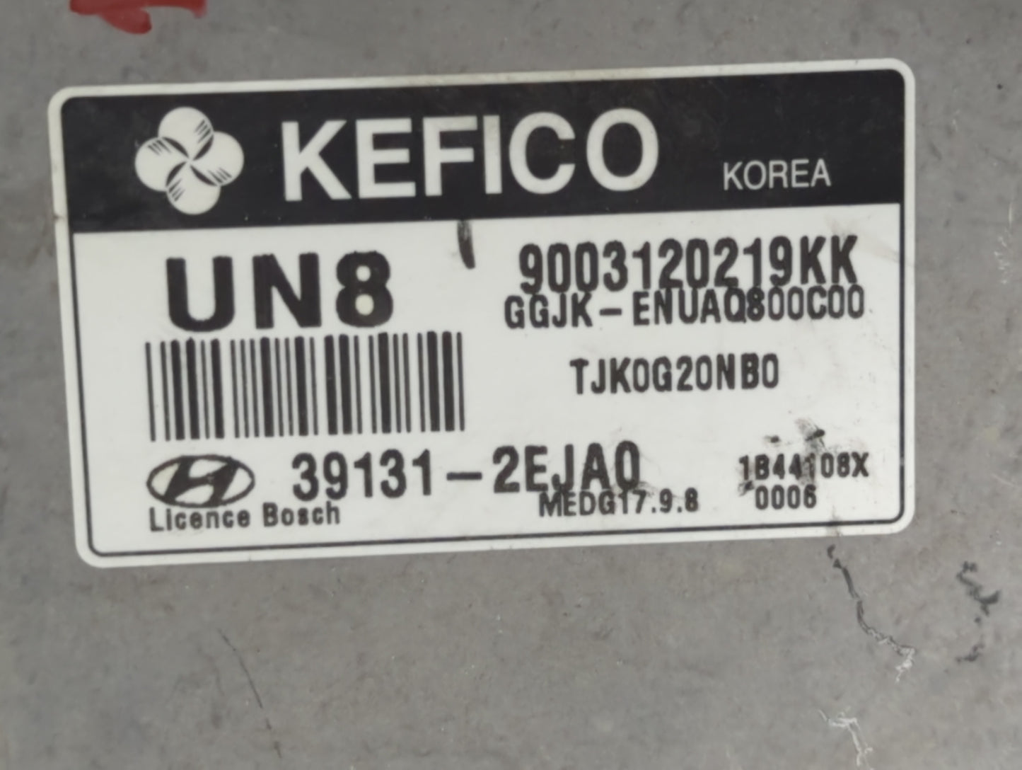 2014 Hyundai Elantra Coupe PCM Engine Control Computer ECU ECM PCU OEM P/N:39131-2EJA0 Fits Fits 2015 OEM Used Auto Parts - 