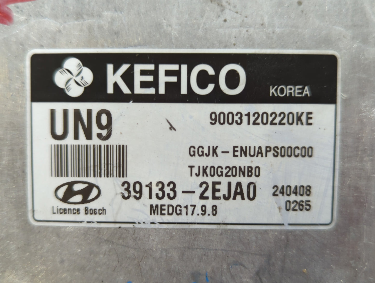 2014 Hyundai Elantra Coupe PCM Engine Control Computer ECU ECM PCU OEM P/N:39132-2EJA0 39133-2EJA0, 39133-2EJC0, 39131-2EJA0
