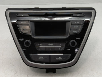 Hyundai Elantra Coupe Am Fm Cd Player Radio Receiver - Oemusedautoparts1.com