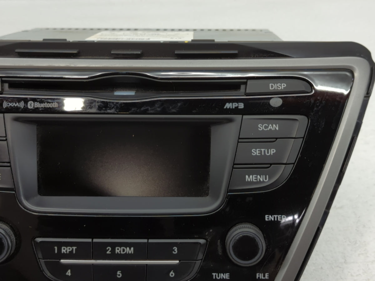 Hyundai Elantra Coupe Am Fm Cd Player Radio Receiver 735345 - Oemusedautoparts1.com