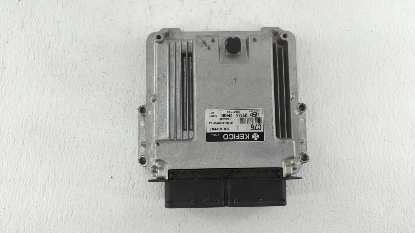 2014 Hyundai Elantra Gt PCM Engine Control Computer ECU ECM PCU OEM P/N:39131-2EGB0 39133-2EGB0 Fits OEM Used Auto Parts - O