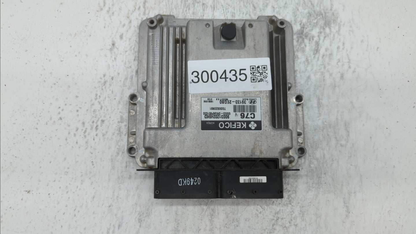 2014 Hyundai Elantra Gt PCM Engine Control Computer ECU ECM PCU OEM P/N:39131-2EGB0 39133-2EGB0 Fits OEM Used Auto Parts - O