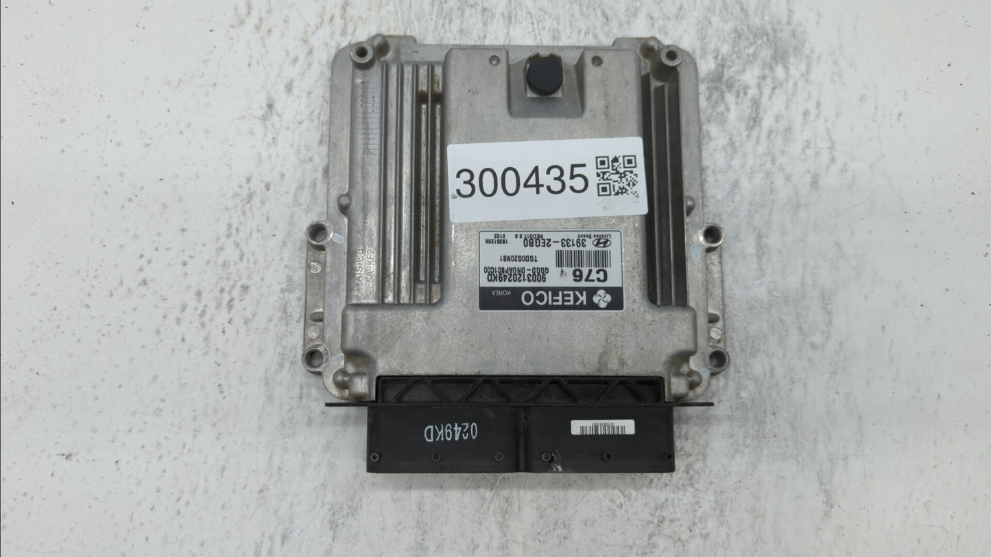 2014 Hyundai Elantra Gt PCM Engine Control Computer ECU ECM PCU OEM P/N:39131-2EGB0 39133-2EGB0 Fits OEM Used Auto Parts - O