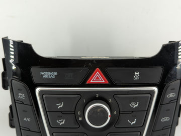2013-2017 Hyundai Elantra Gt Climate Control Module Temperature AC/Heater Replacement P/N:97250-A5201GU 97250-A5200GU Fits OEM Used Auto Parts