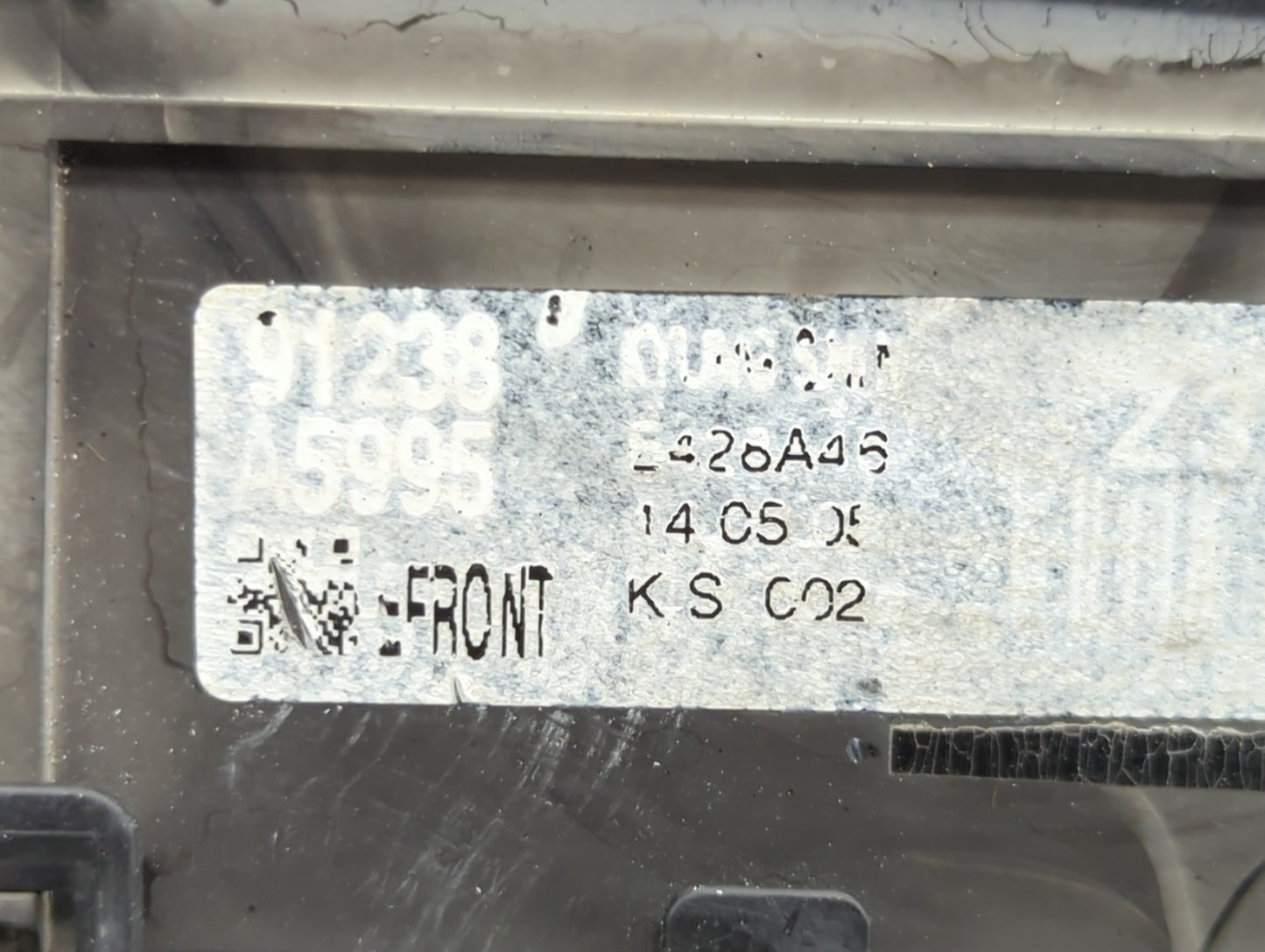 2014-2015 Hyundai Elantra Gt Fusebox Fuse Box Panel Relay Module P/N:91238-A5995 Fits Fits 2014 2015 OEM Used Auto Parts - O