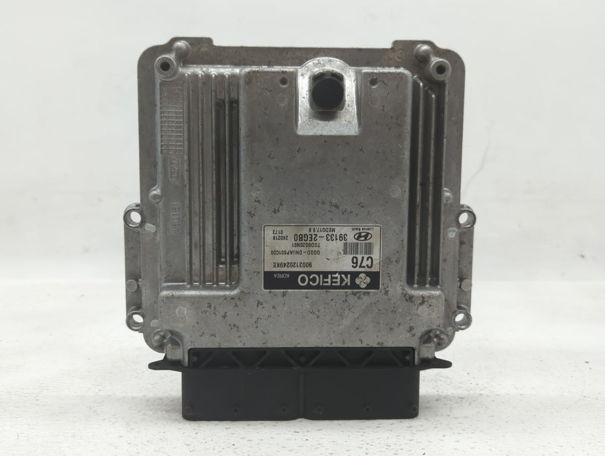 2014 Hyundai Elantra Gt PCM Engine Control Computer ECU ECM PCU OEM P/N:39131-2EGB0 39133-2EGB0 OEM Used Auto Parts - Oemuse