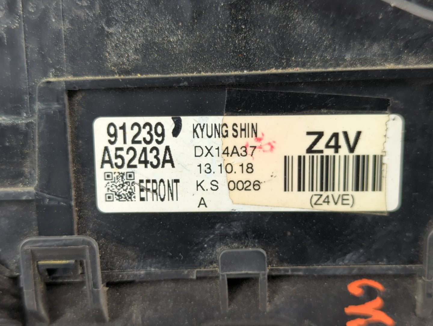 2014-2015 Hyundai Elantra Gt Fusebox Fuse Box Panel Relay Module P/N:91239A5243A 91950-A5712 Fits Fits 2014 2015 OEM Used Au
