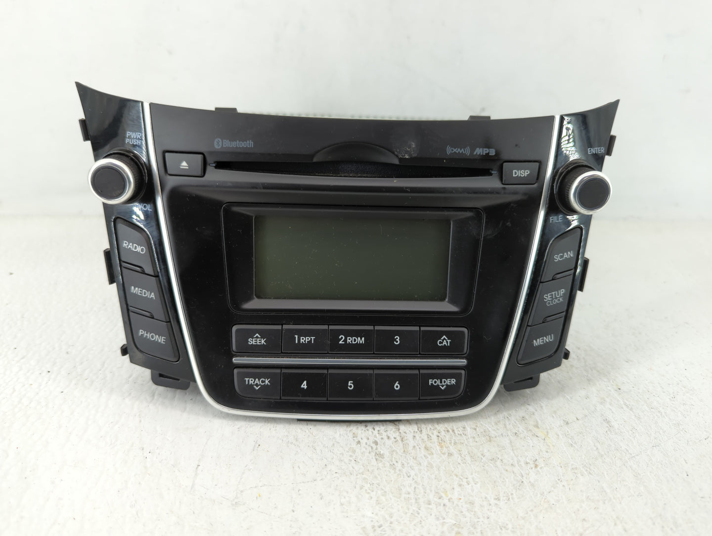 2014-2015 Hyundai Elantra Gt Radio AM FM Cd Player Receiver Replacement P/N:96170A5160GU Fits Fits 2014 2015 OEM Used Auto P