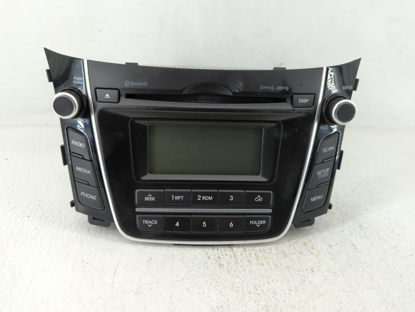 2014-2015 Hyundai Elantra Gt Radio AM FM Cd Player Receiver Replacement P/N:96170A5160GU Fits Fits 2014 2015 OEM Used Auto P
