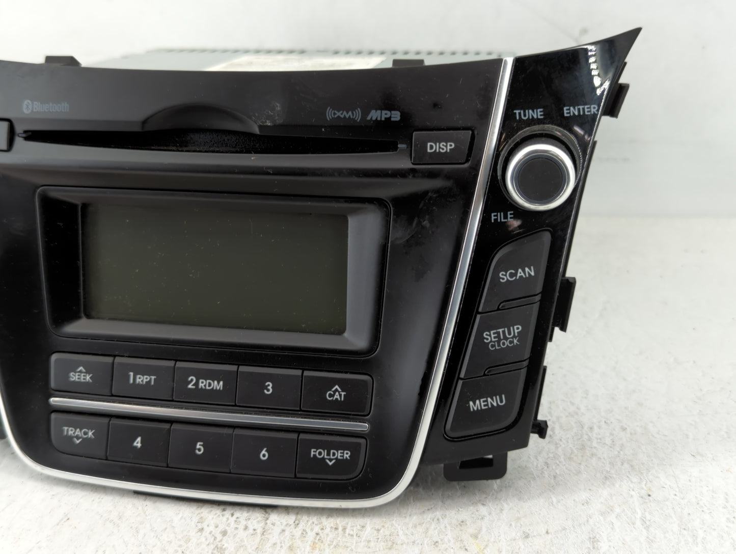 2014-2015 Hyundai Elantra Gt Radio AM FM Cd Player Receiver Replacement P/N:96170A5160GU Fits Fits 2014 2015 OEM Used Auto P