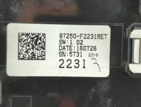 2013-2017 Hyundai Elantra Gt Climate Control Module Temperature AC/Heater Replacement P/N:97250-F2231RET 97250-A5673 Fits OE
