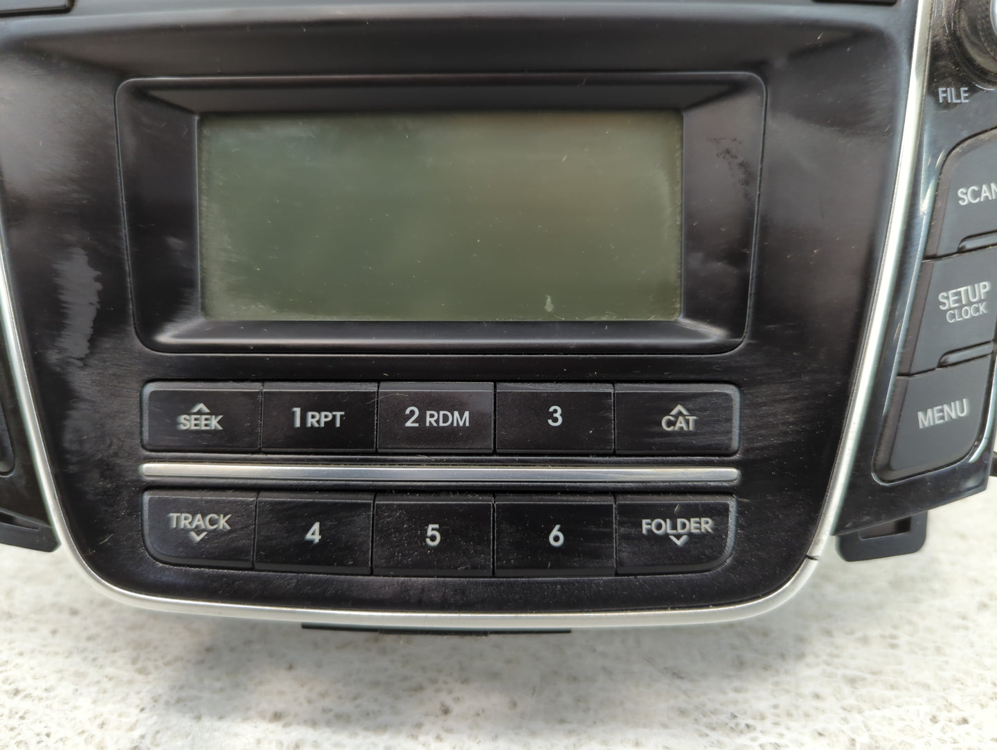 2014-2015 Hyundai Elantra Gt Am Fm Cd Player Radio Receiver - Oemusedautoparts1.com