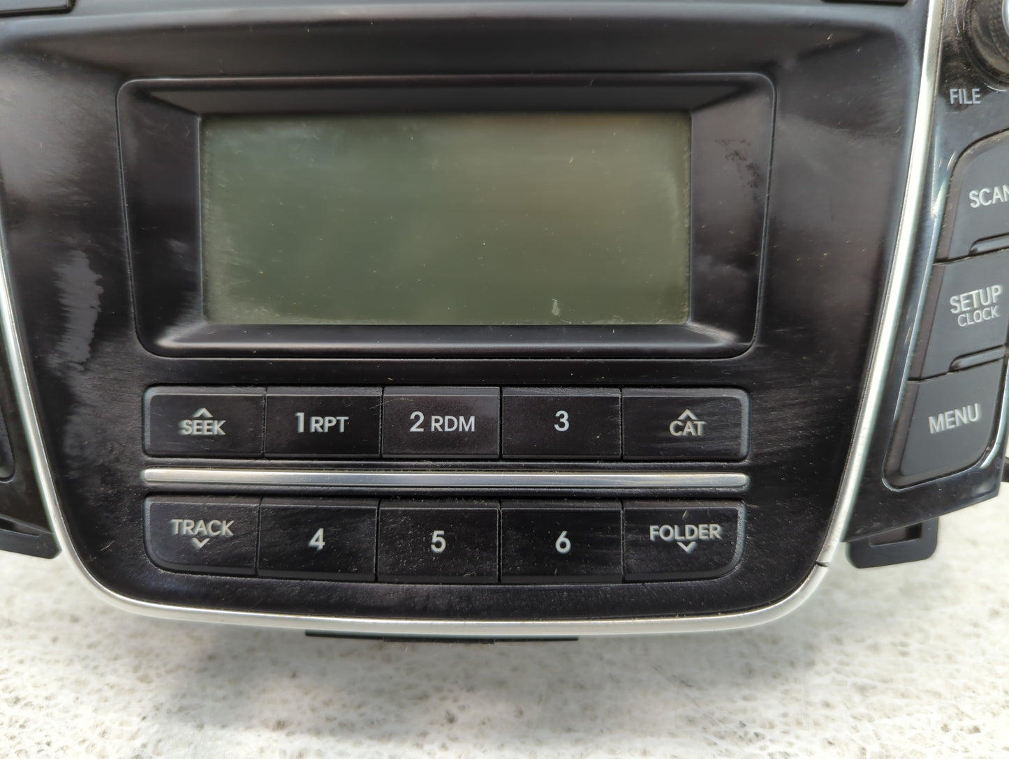 2014-2015 Hyundai Elantra Gt Am Fm Cd Player Radio Receiver - Oemusedautoparts1.com