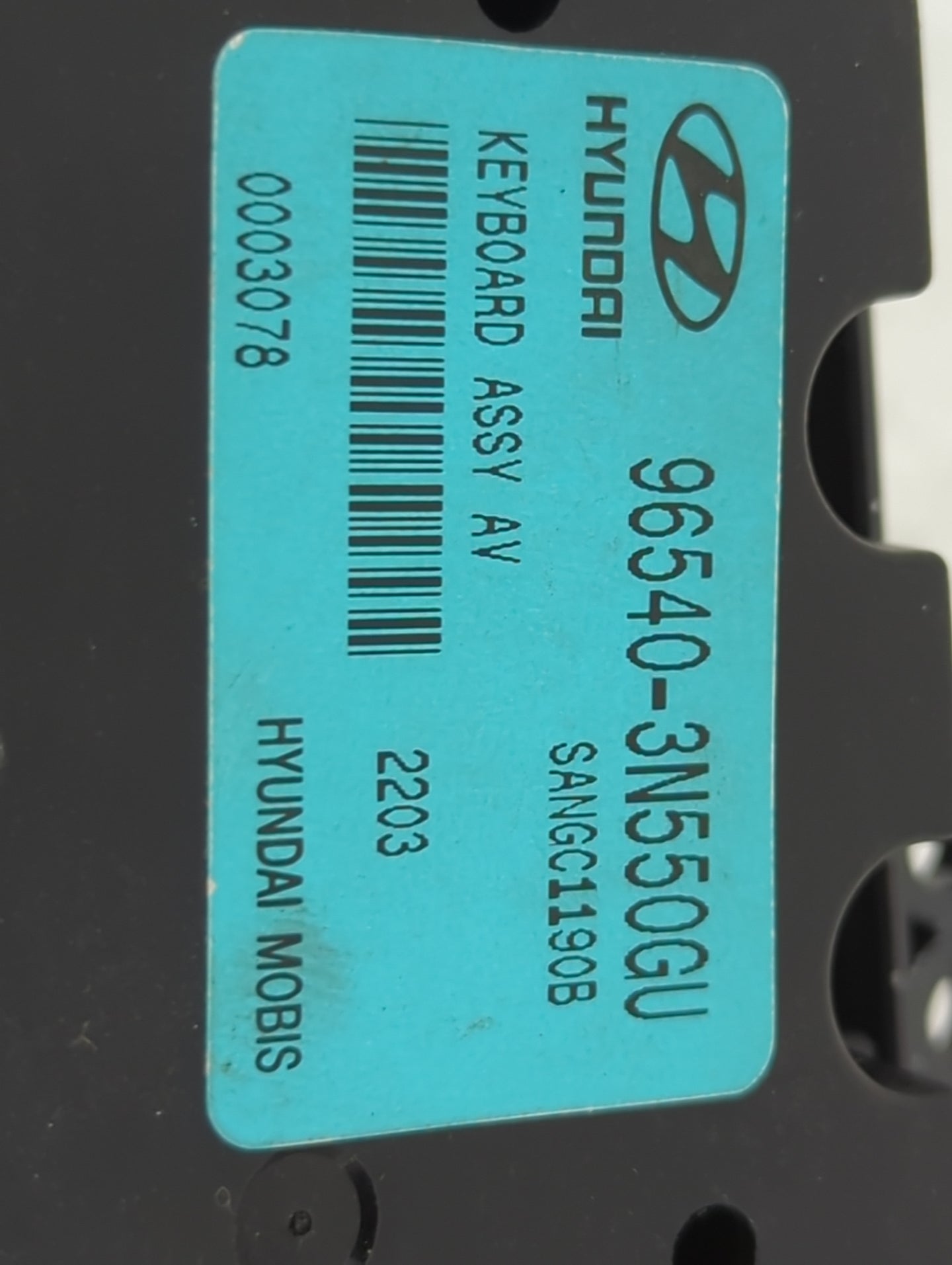 2014-2016 Hyundai Equus Radio AM FM Cd Player Receiver Replacement P/N:96540-3N550GU Fits Fits 2014 2015 2016 OEM Used Auto 