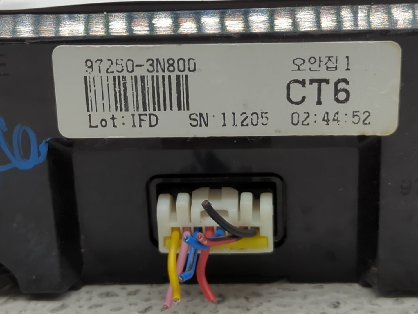 2014-2016 Hyundai Equus Climate Control Module Temperature AC/Heater Replacement P/N:97250-3N800 Fits Fits 2014 2015 2016 OE