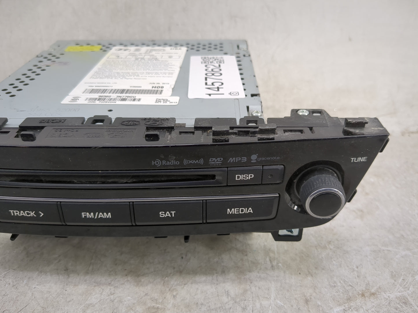 2014 Hyundai Equus Radio AM FM Cd Player Receiver Replacement P/N:96560-3N770GU AN340ETAN, TQ8-AN340ETAN, 5074A-AN340ETKN Fi