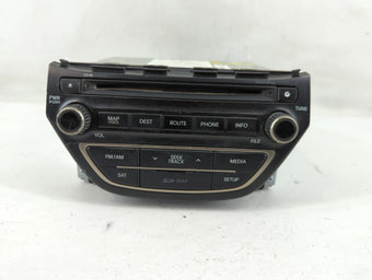 compare product 2014-2015 Hyundai Genesis Radio AM FM Cd Player Receiver Replacement P/N:96560-2M550YHG Fits Fits 2014 2015 OEM Used Auto Parts