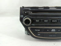 2014-2015 Hyundai Genesis Radio AM FM Cd Player Receiver Replacement P/N:96560-2M550YHG Fits Fits 2014 2015 OEM Used Auto Pa