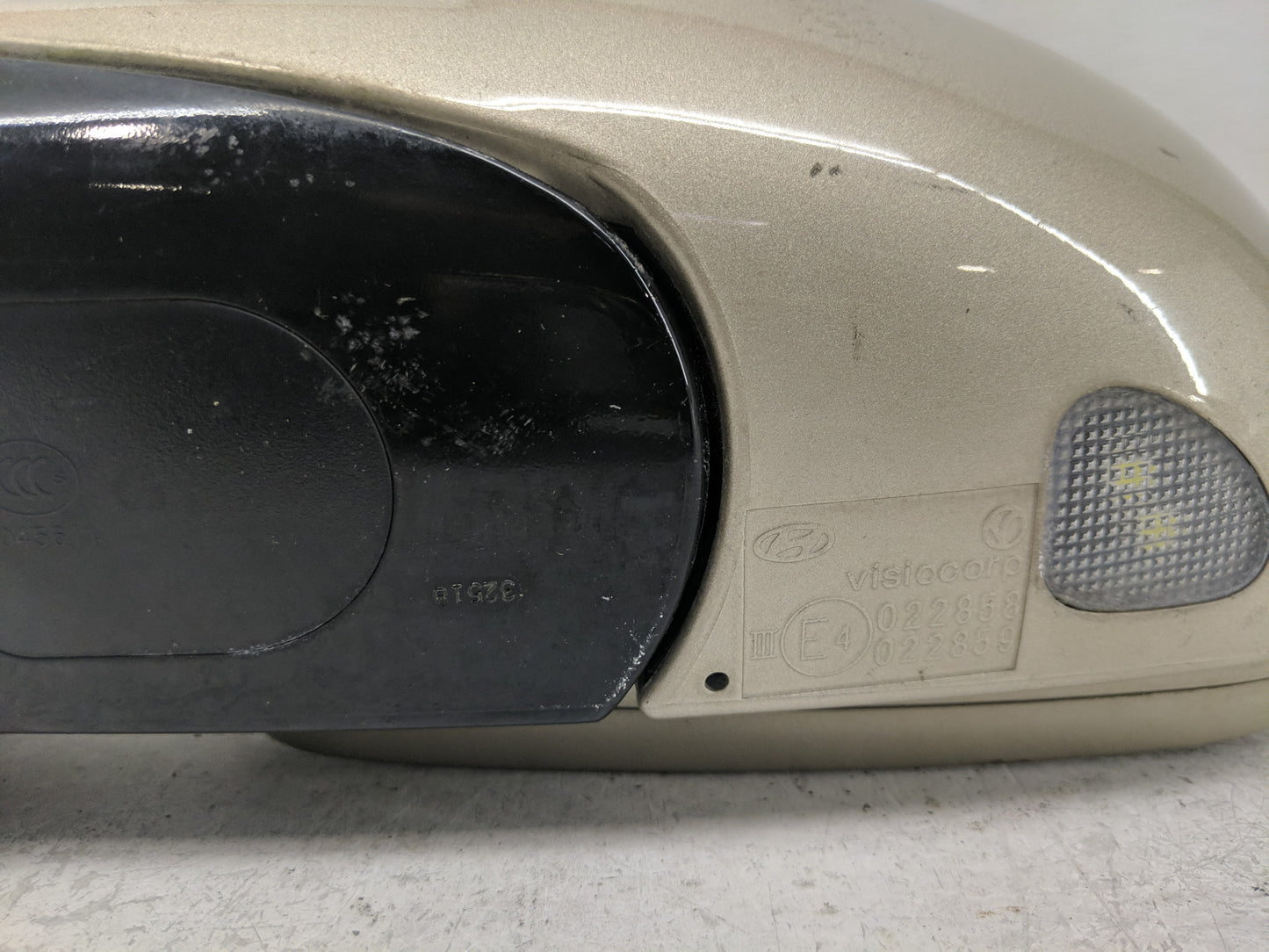2012-2014 Hyundai Genesis Side Mirror Replacement Driver Left View Door Mirror P/N:E4022859 E4022858 Fits Fits 2012 2013 201