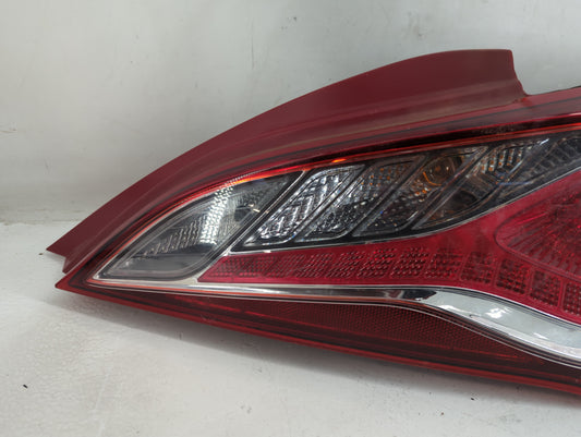 2013-2016 Hyundai Genesis Tail Light Assembly Passenger Right OEM Fits Fits 2013 2014 2015 2016 OEM Used Auto Parts