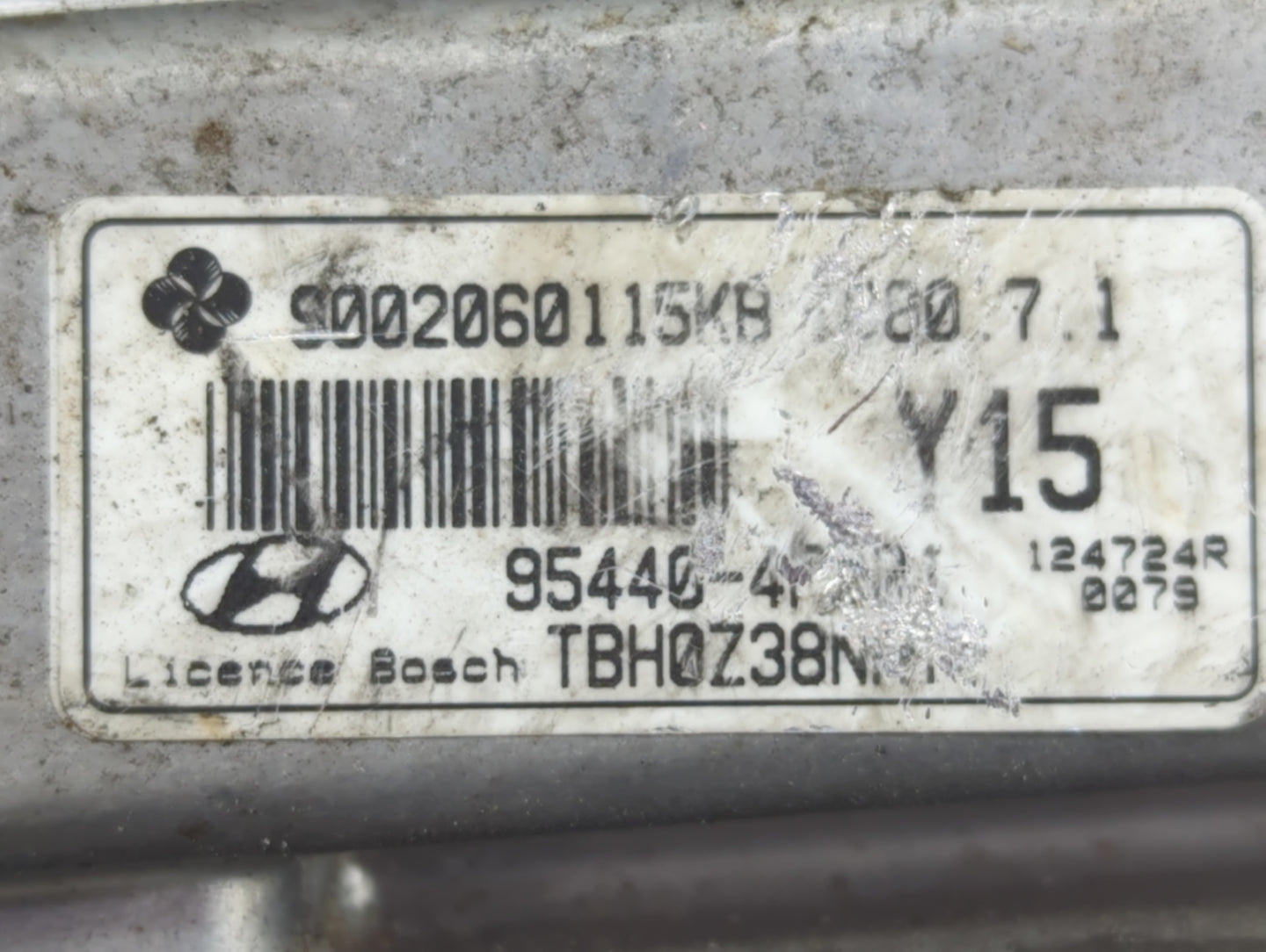 2012-2014 Hyundai Genesis PCM Engine Control Computer ECU ECM PCU OEM P/N:95440-4F032 Fits Fits 2012 2013 2014 OEM Used Auto