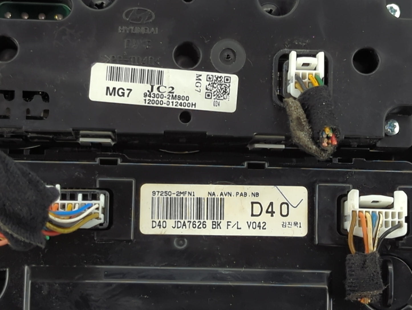 2013-2015 Hyundai Genesis Climate Control Module Temperature AC/Heater Replacement P/N:97250-2MFN1 12000-012400H Fits OEM Us