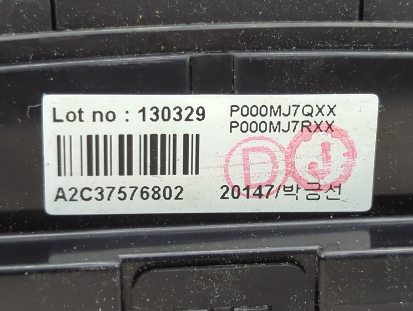 2013-2015 Hyundai Genesis Climate Control Module Temperature AC/Heater Replacement P/N:97250-2MFN1 12000-012400H Fits OEM Us