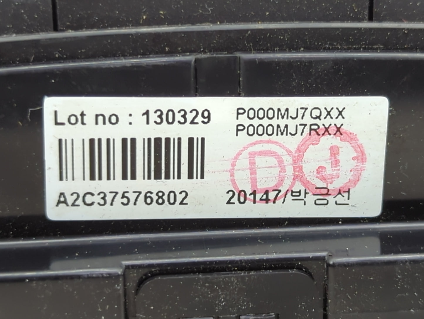 2013-2015 Hyundai Genesis Climate Control Module Temperature AC/Heater Replacement P/N:97250-2MFN1 12000-012400H Fits OEM Us