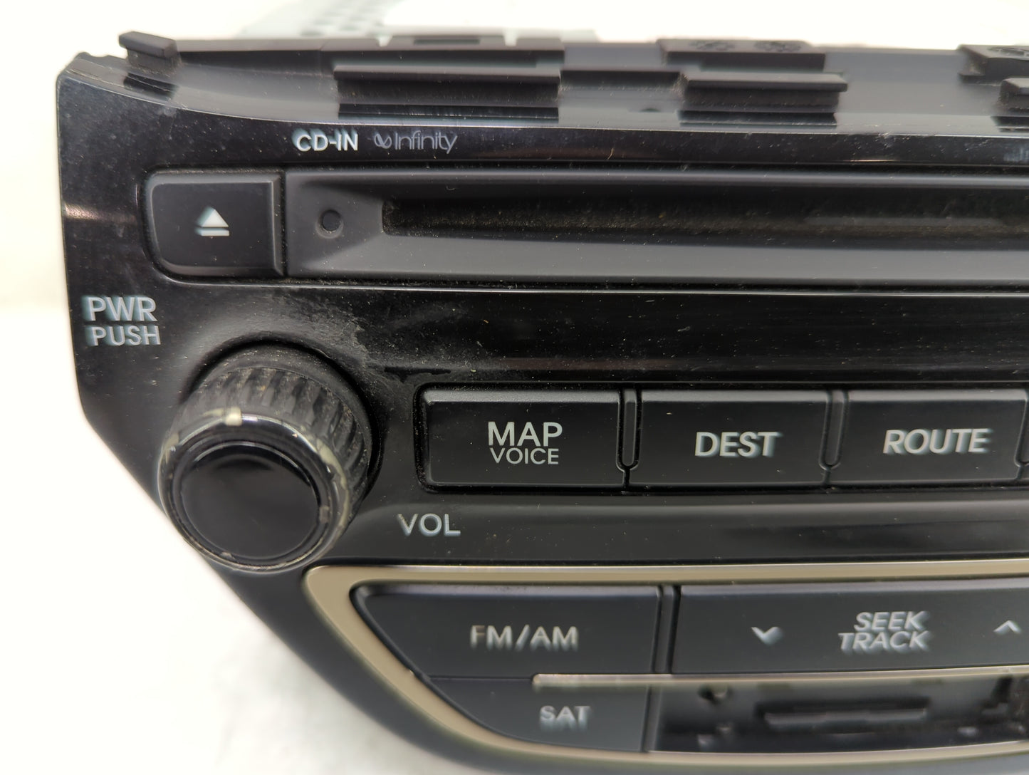 2013-2015 Hyundai Genesis Radio AM FM Cd Player Receiver Replacement Fits Fits 2013 2014 2015 OEM Used Auto Parts - Oemuseda