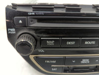 2013-2015 Hyundai Genesis Radio AM FM Cd Player Receiver Replacement Fits Fits 2013 2014 2015 OEM Used Auto Parts - Oemuseda