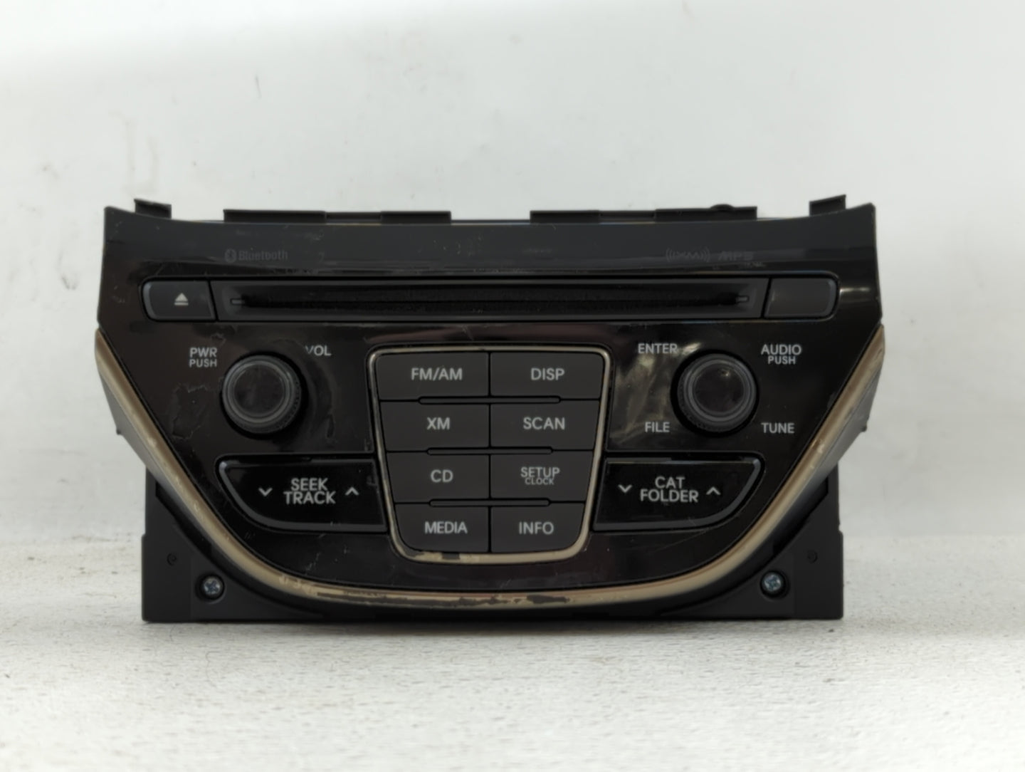 2014-2015 Hyundai Genesis Am Fm Cd Player Radio Receiver - Oemusedautoparts1.com