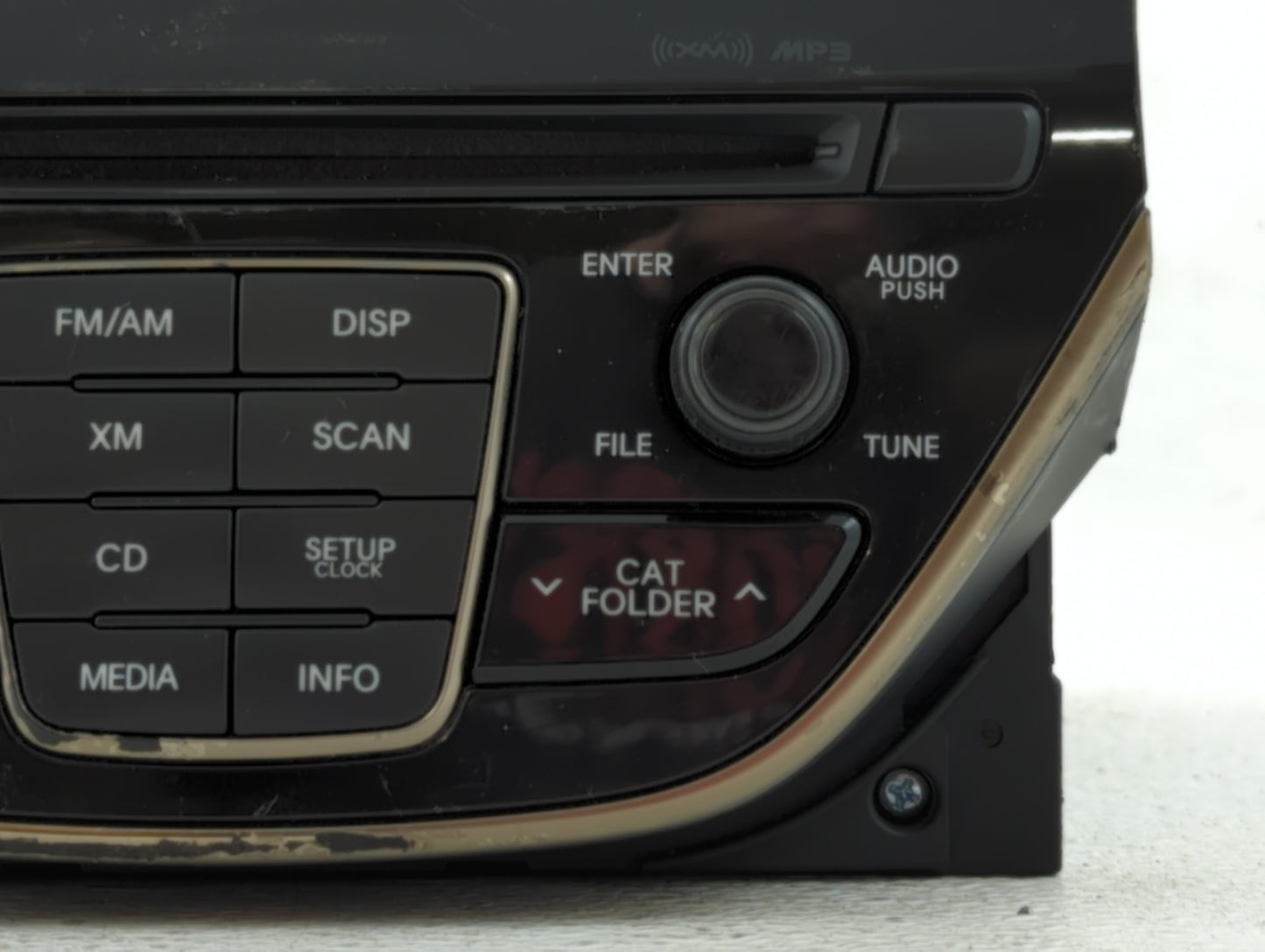 2014-2015 Hyundai Genesis Am Fm Cd Player Radio Receiver - Oemusedautoparts1.com