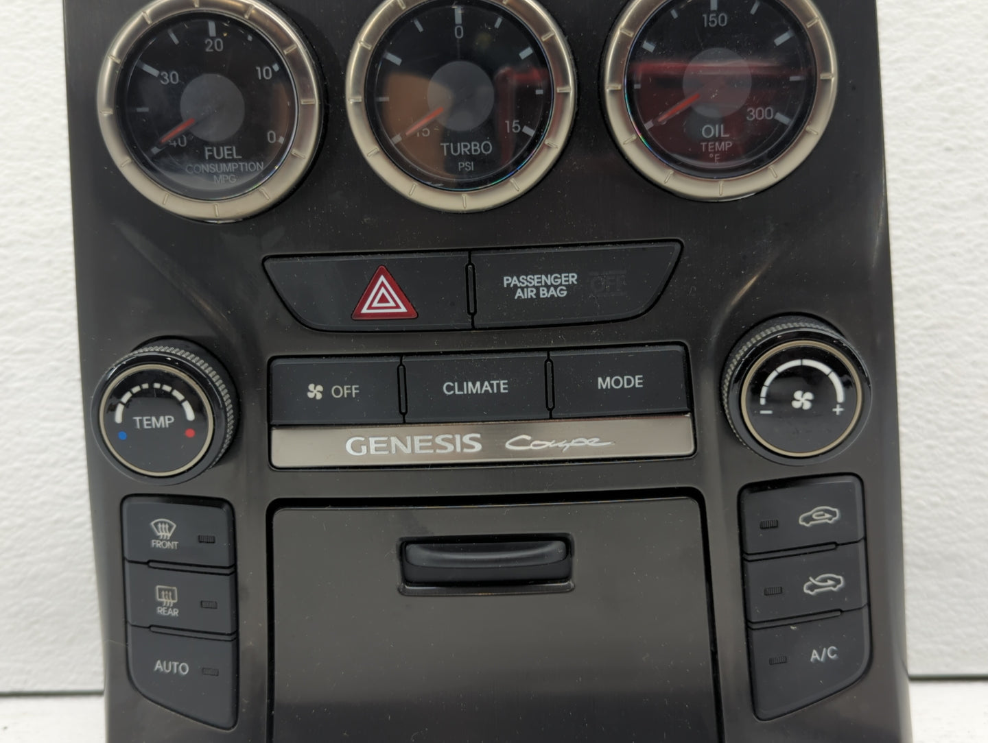 2013-2016 Hyundai Genesis Climate Control Module Temperature AC/Heater Replacement P/N:94300-2M850 94300-2M800 Fits OEM Used