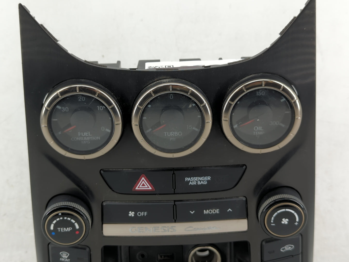2013-2016 Hyundai Genesis Climate Control Module Temperature AC/Heater Replacement P/N:94300-2M850 94300-2M800 Fits OEM Used