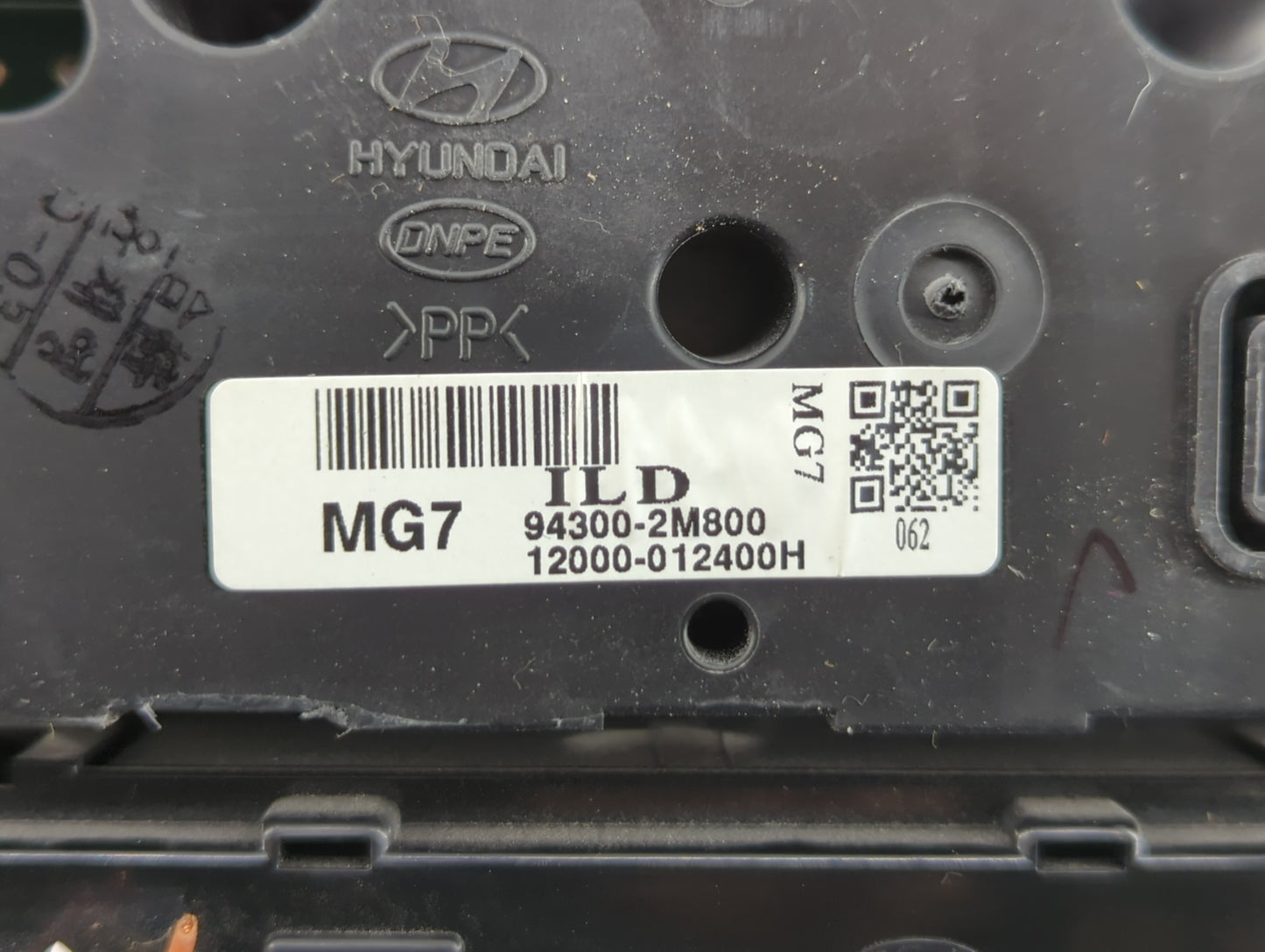 2013-2016 Hyundai Genesis Climate Control Module Temperature AC/Heater Replacement P/N:94300-2M850 94300-2M800 Fits OEM Used