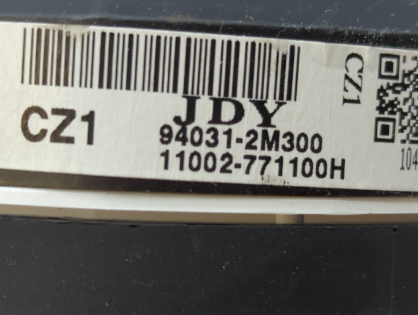 2014 Hyundai Genesis Instrument Cluster Speedometer Gauges P/N:94031-2M300 Fits OEM Used Auto Parts - Oemusedautoparts1.com