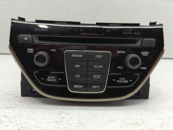 compare product 2014-2015 Hyundai Genesis Radio AM FM Cd Player Receiver Replacement P/N:96180-2M118YHG Fits Fits 2014 2015 OEM Used Auto Parts