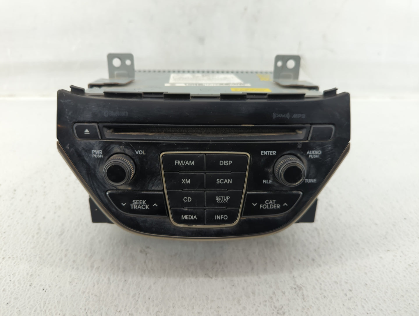 2014-2015 Hyundai Genesis Radio AM FM Cd Player Receiver Replacement P/N:96180-2M118YGH 96180-2M118YHG Fits Fits 2014 2015 O