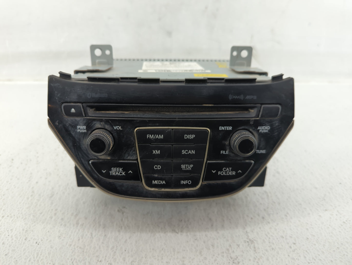 2014-2015 Hyundai Genesis Radio AM FM Cd Player Receiver Replacement P/N:96180-2M118YGH 96180-2M118YHG Fits Fits 2014 2015 O