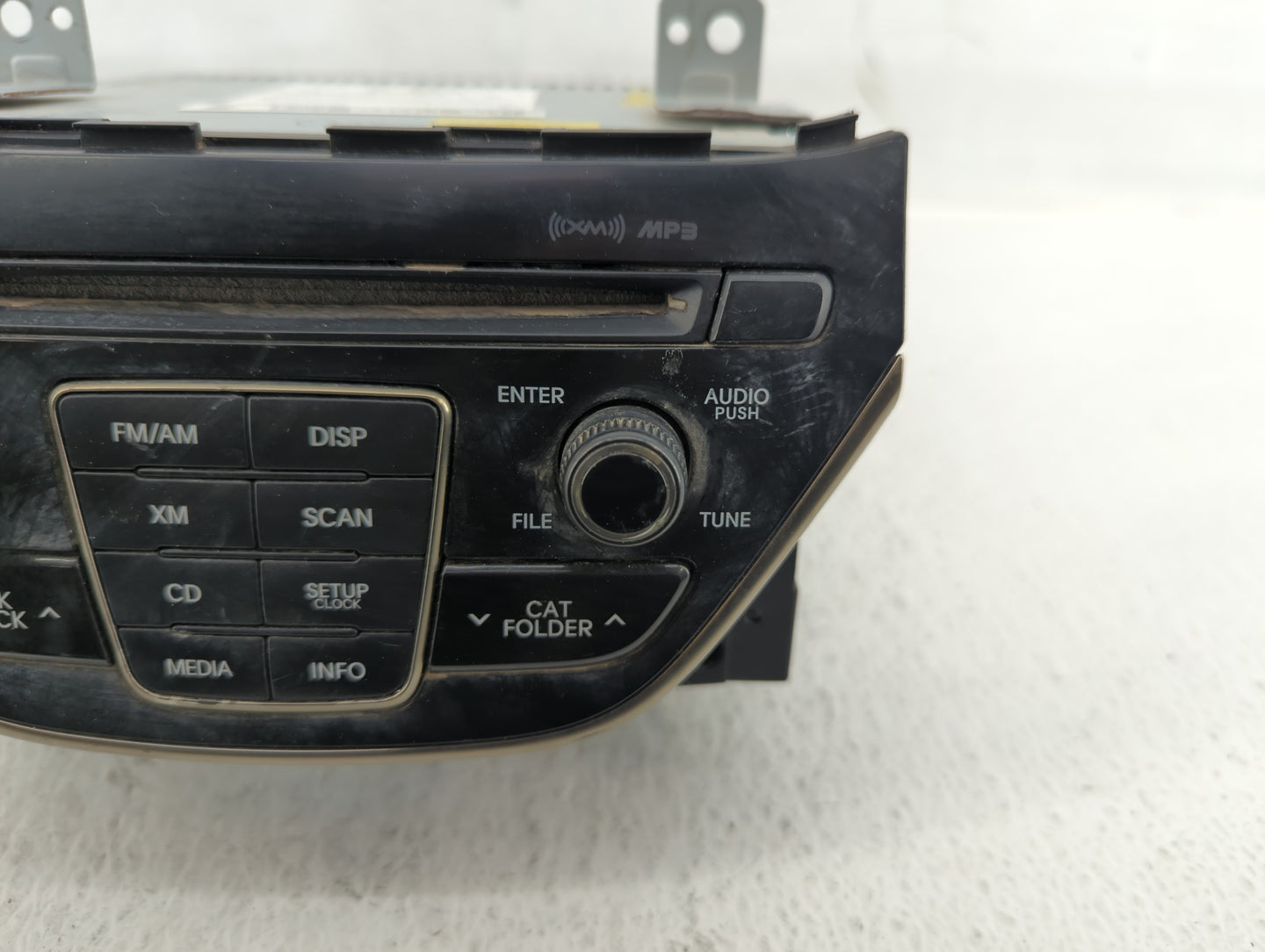 2014-2015 Hyundai Genesis Radio AM FM Cd Player Receiver Replacement P/N:96180-2M118YGH 96180-2M118YHG Fits Fits 2014 2015 O