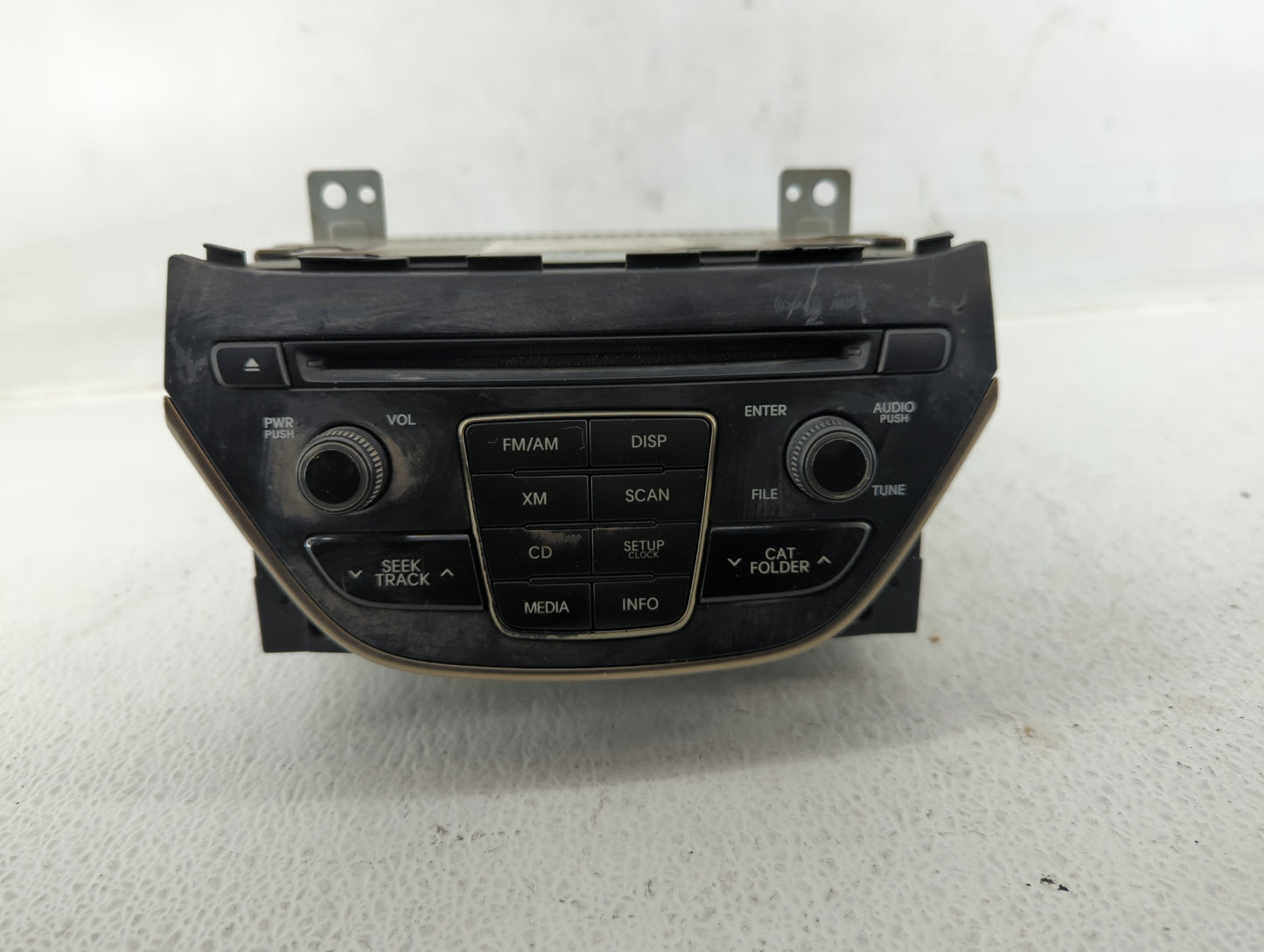 2014-2015 Hyundai Genesis Radio AM FM Cd Player Receiver Replacement P/N:96180-2M118YGH 96180-2M118YHG Fits Fits 2014 2015 O