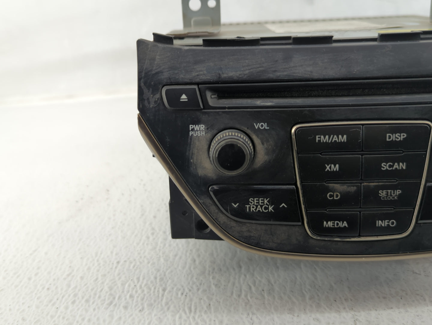 2014-2015 Hyundai Genesis Radio AM FM Cd Player Receiver Replacement P/N:96180-2M118YGH 96180-2M118YHG Fits Fits 2014 2015 O