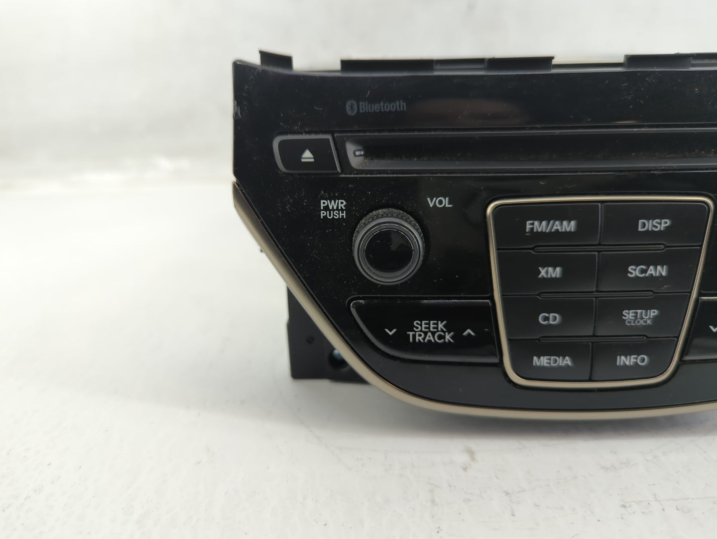 2014-2015 Hyundai Genesis Radio AM FM Cd Player Receiver Replacement P/N:96180-2M118YHG Fits Fits 2014 2015 OEM Used Auto Pa