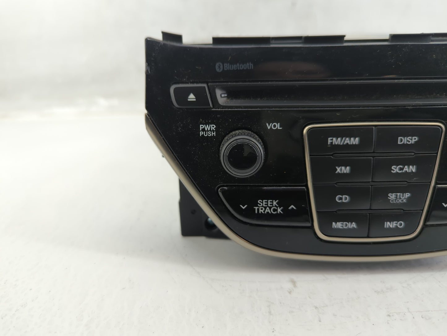 2014-2015 Hyundai Genesis Radio AM FM Cd Player Receiver Replacement P/N:96180-2M118YHG Fits Fits 2014 2015 OEM Used Auto Pa
