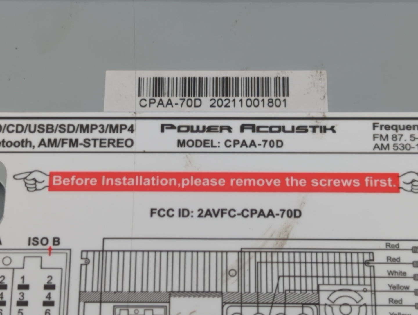 2013-2014 Hyundai Genesis Information Display Screen - Oemusedautoparts1.com