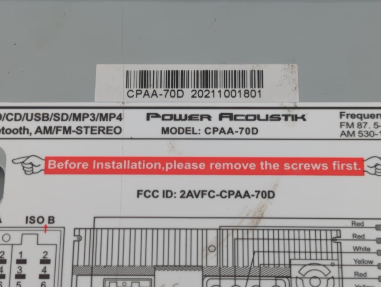 2013-2014 Hyundai Genesis Information Display Screen - Oemusedautoparts1.com